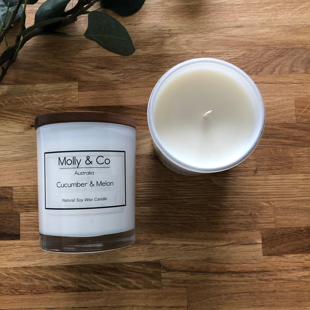 Cucumber and Melon Soy Candle